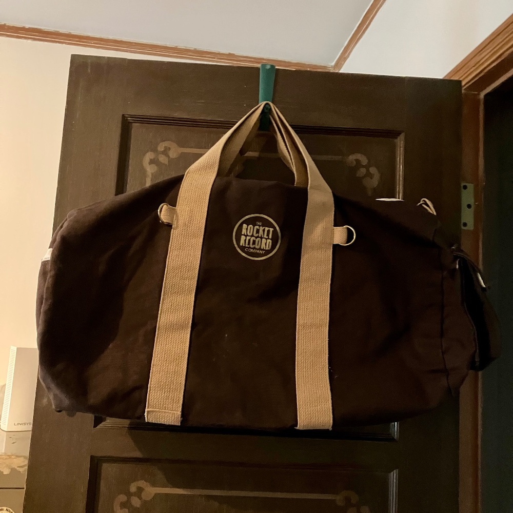 Vintage The Rocket Record Company DUFFLE